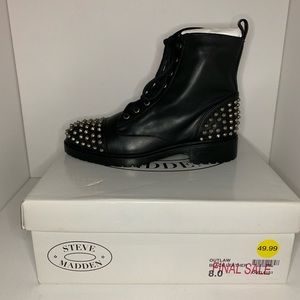 Steve Madden Spiked/Studded Boots